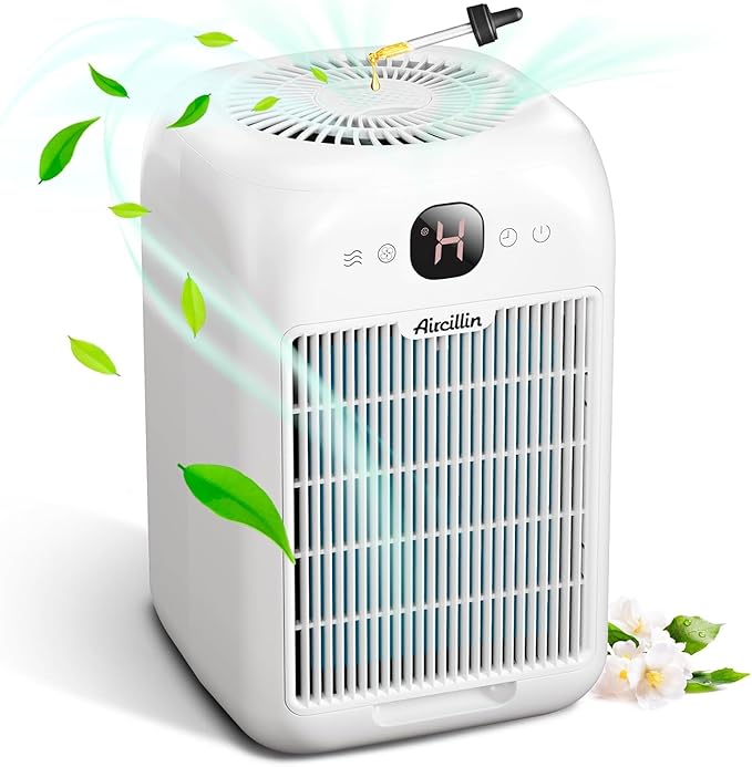 Air Purifiers for Home Bedroom Up to 908 Sq Ft, Air Purifiers by Aircillin