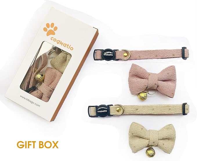 Safety Quick Release Cat Collars, Soft Kitten Collars - Image 2