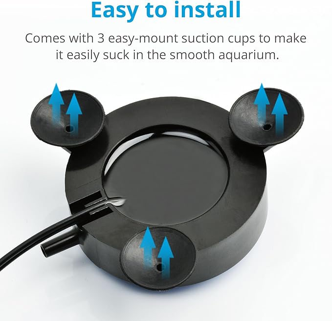 NICREW Aquarium Volcano Ornament Kit, Bubbler Decorations - Image 3