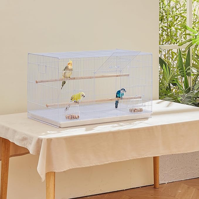 VEVOR 30-inch Flight Bird Cage, Stackable Bird Cage - Image 8