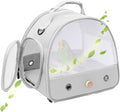 Bird Carrier, Portable Small Bird Parrot Parakeet Carrier by halinfer