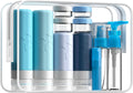 INSFIT 23 Pack Travel Bottles for Toiletries, TSA Approved Silicone Travel Size Toiletries with Toiletry Bag, BPA Free Leak Proof Refillable Travel Essentials for Liquids Shampoo Conditioner Lotion