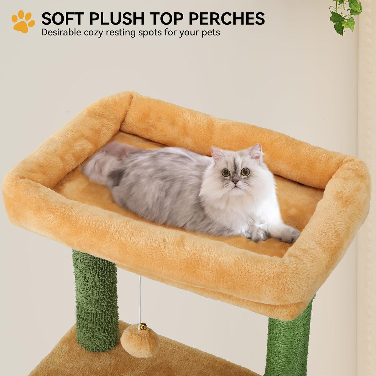 YITAHOME Tall Cactus Cat Tree Tower