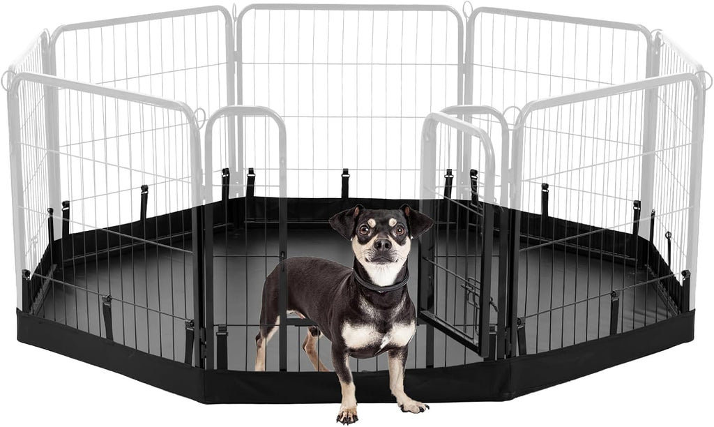 PJYuCien Octagon Playpen Bottom Pad for 24'' Width 8 Panel Pen, Black