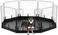 PJYuCien Octagon Playpen Bottom Pad for 24'' Width 8 Panel Pen, Black