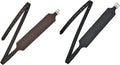 Sie Stability Stirrup Leathers (Black, 48'')