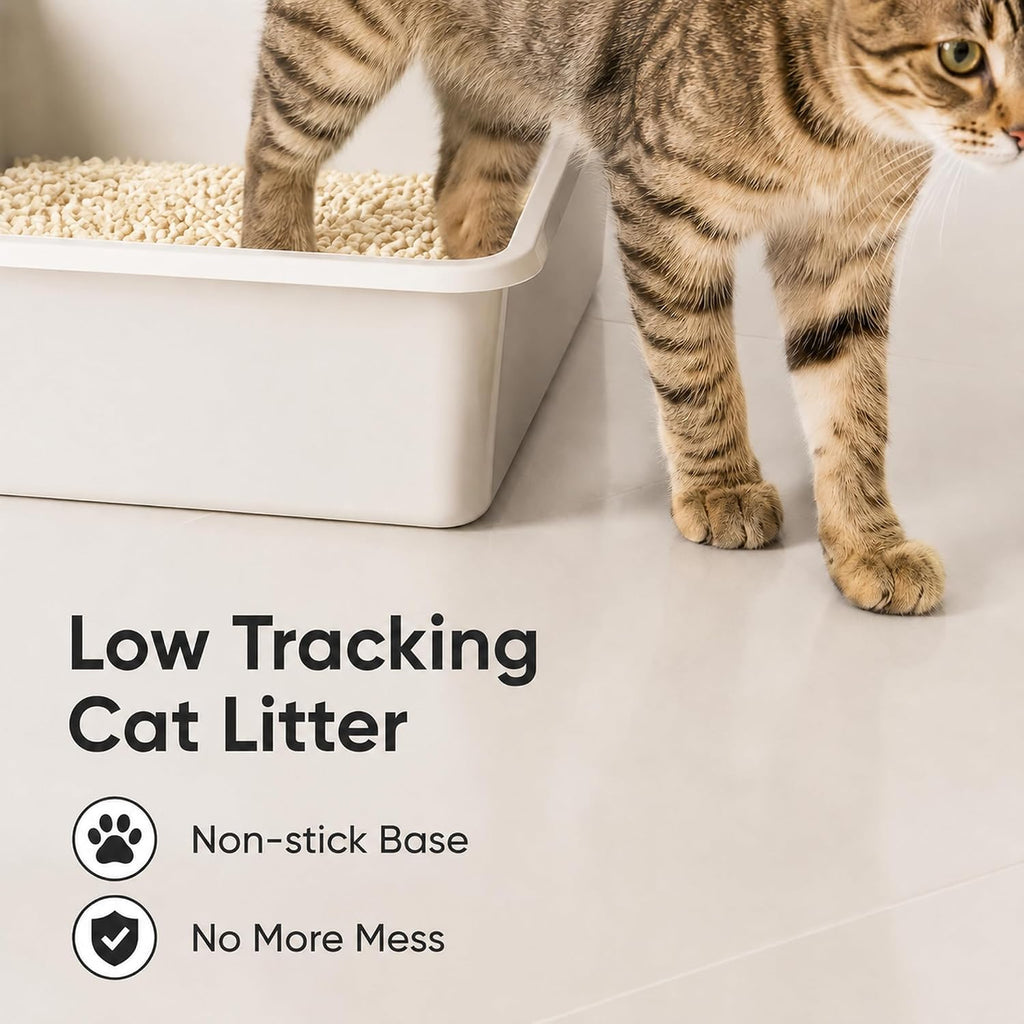 Feeling Best Tofu Cat Litter, Fast Clumping, Unscented, 11.2lb