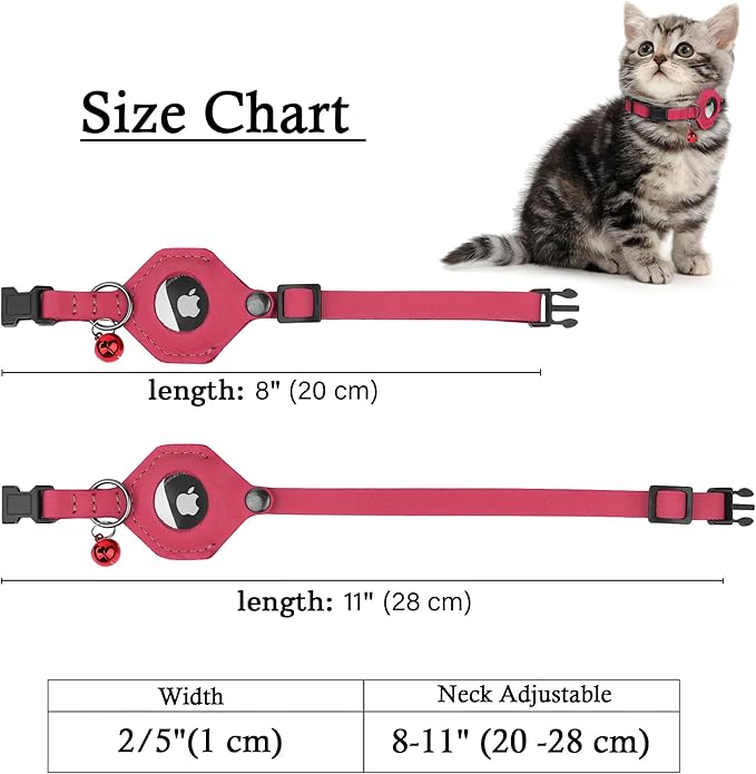 Breakaway Airtag Cat Collar - Image 4