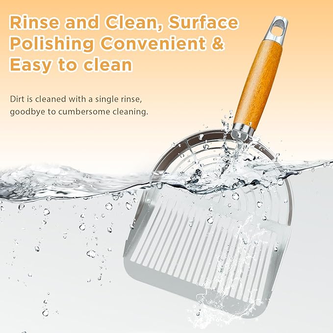 Cat Litter Scoop, Litter Scooper, Metal Cat Litter Scoop, Stainless Steel Cat - Image 9