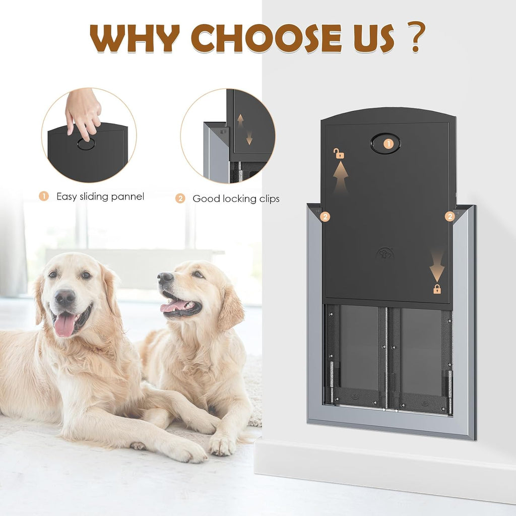 HIDROSIL Replacement Dog Door Flap, Large