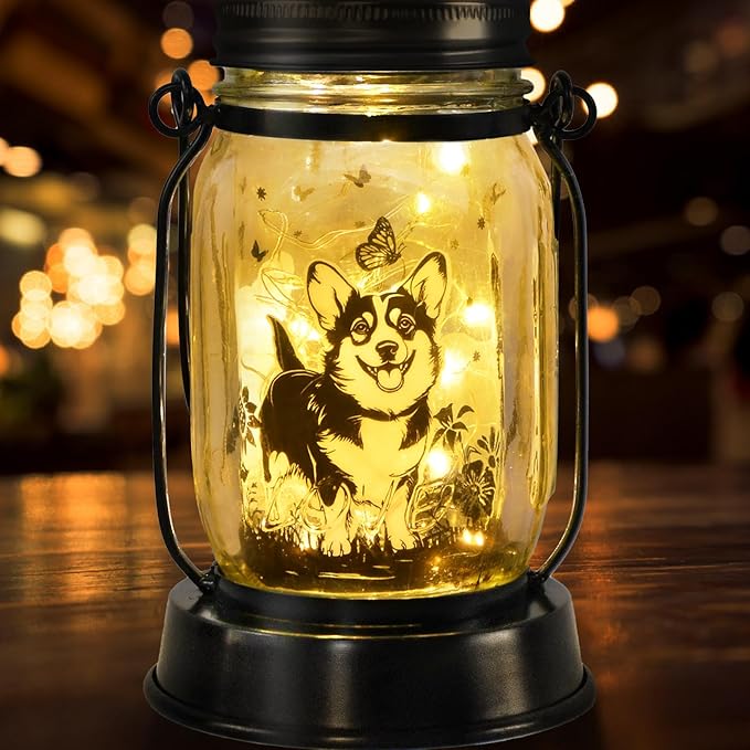 kyoryuger Corgi Gifts for Women/Men Corgi Solar Lanterns Dog Mom Birthday Dog - Image 9