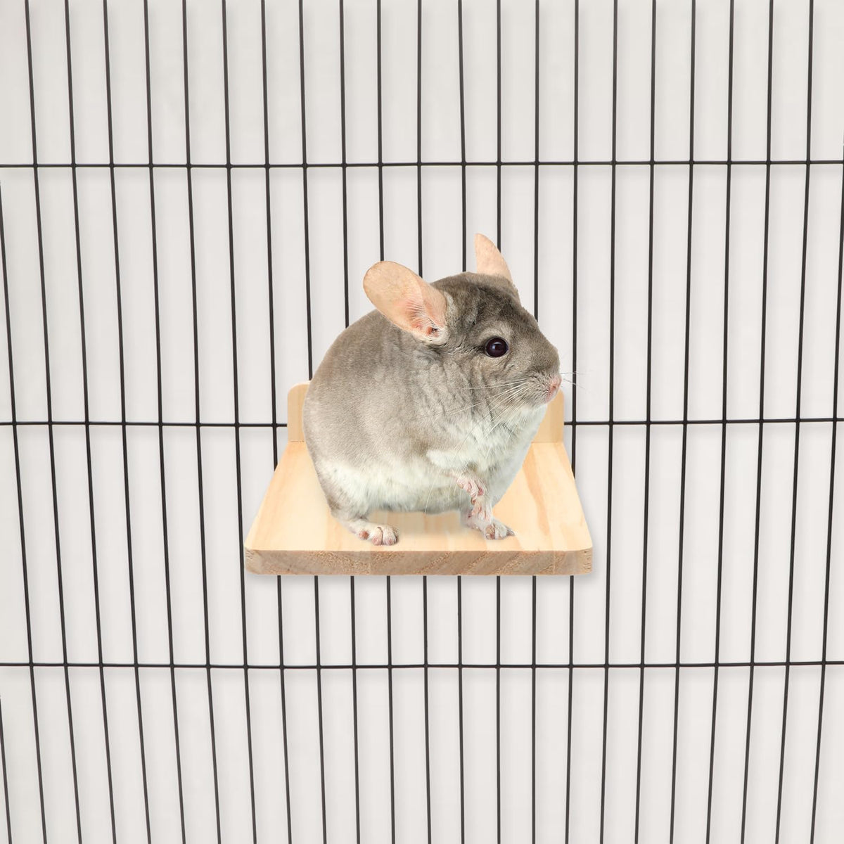 Wooden Stand Platform Birds Perch for Hamster Rat Mice Chinchilla Cage Exercise Toy