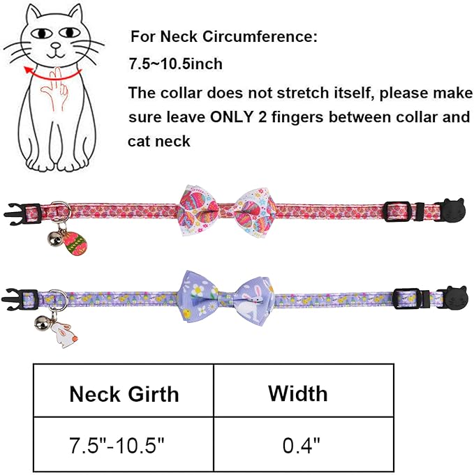 ADOGGYGO Easter Cat Collars - Image 6