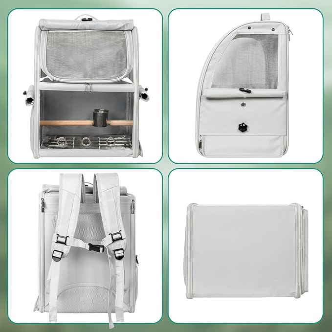 Bird Carrier Bag, Bird Travel Cage - Image 9