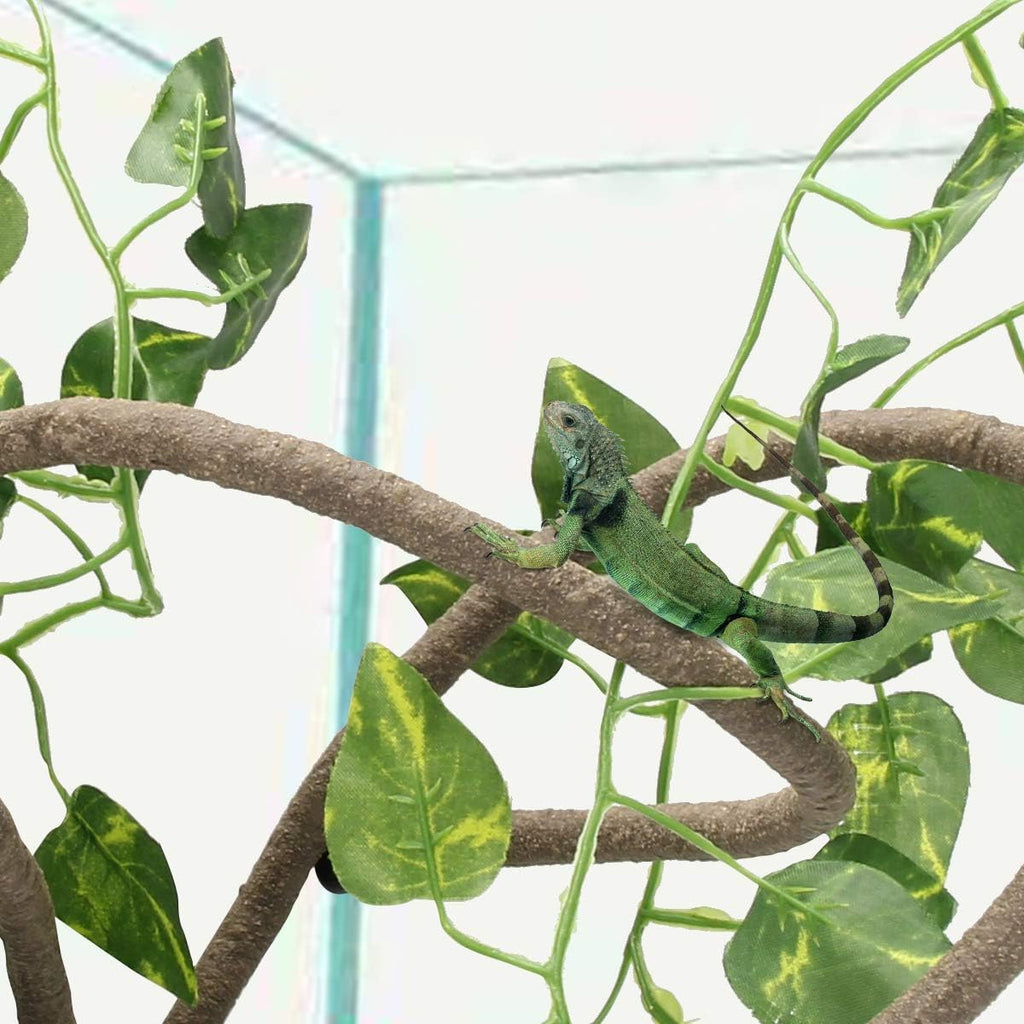 Coolrunner 8FT Reptile Vines and Flexible Reptile Leaves