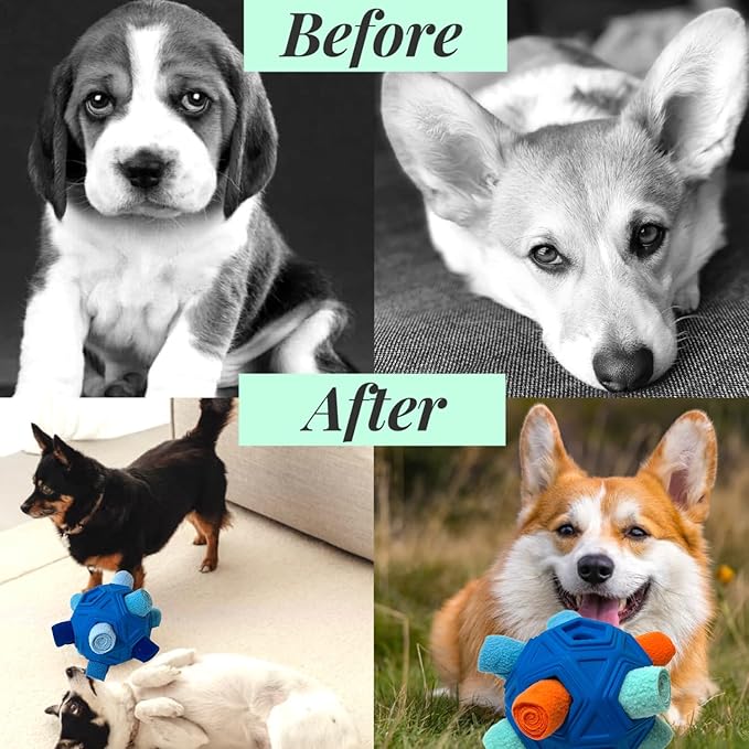 Snuffle Ball for Dog Toys Unbreakable Upgrade Ball Interactive Toy Foraging - Image 5