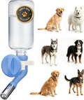 Choco Nose Patented No-Drip Dog Water Bottle/Feeder Leak-Proof Nozzle (C570 Blue, Large Sized Dogs-16.9 fl.oz)