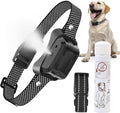 Citronella Dog Bark Collar, Anti Bark Collar with 3 Adjustable Spray & Sensitivity Level [1 Citronella Spray Refill] Automatic No Shock Dog Barking Collar for Small Medium Large Dogs, Gray