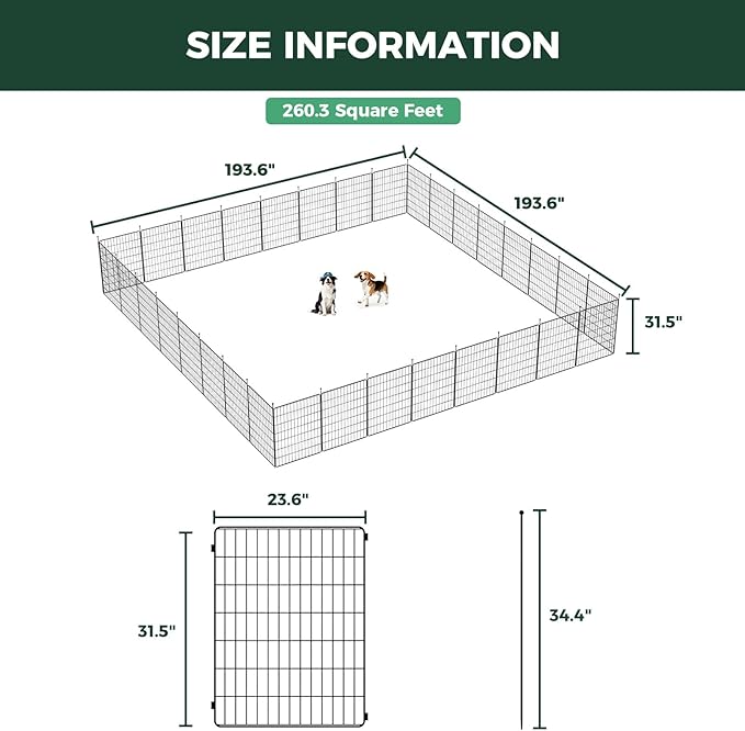 FXW MiniPaws Unleashed Dog Playpen, Expandable & Portable Design - Image 6