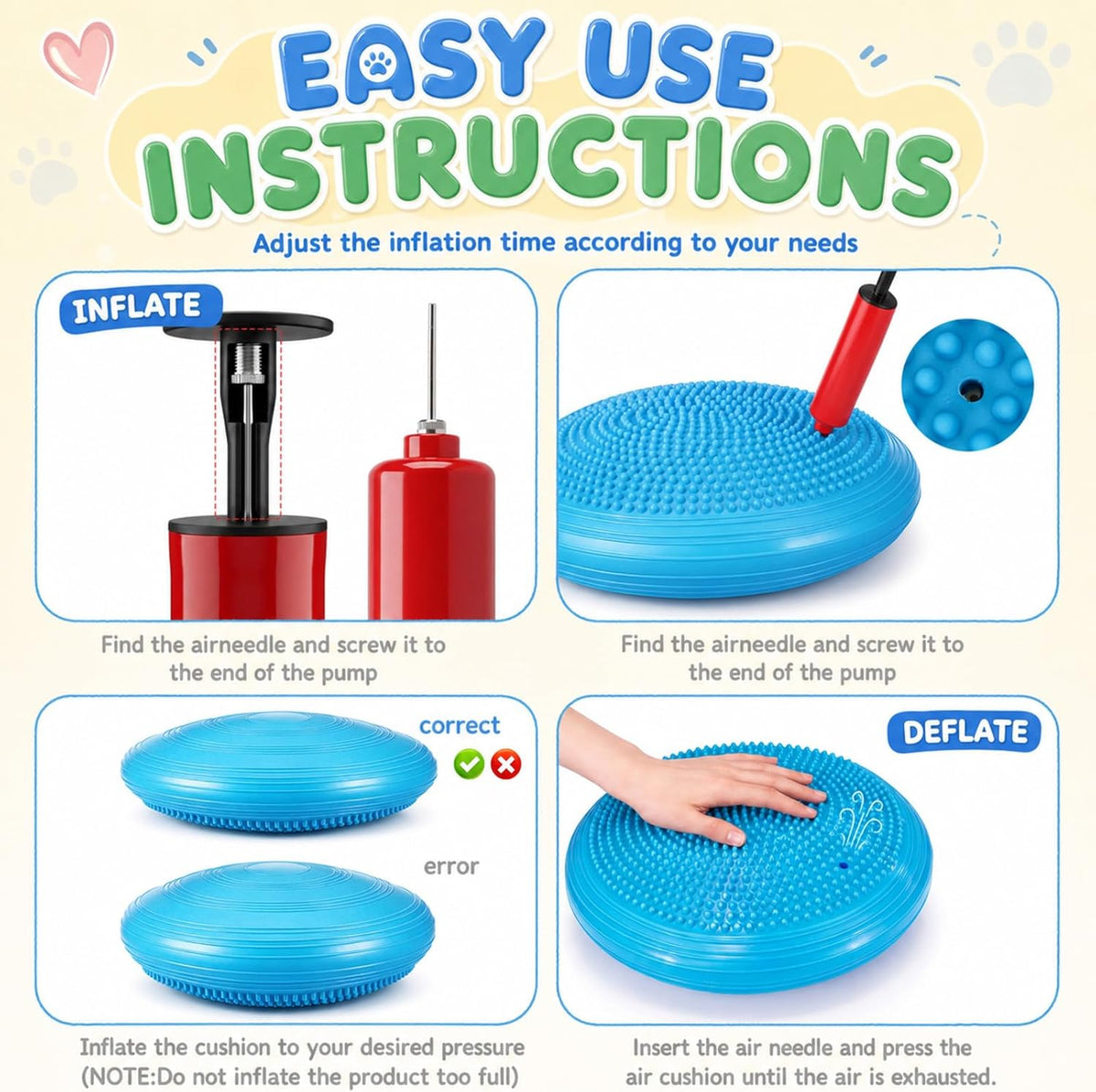 Chalyna 6 Pcs Dog Agility Equipment