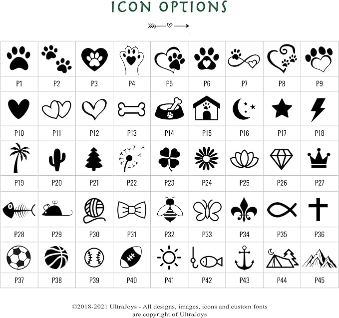 Ultra Joys Dog ID Tag, Custom Dog Tag Personalized Cat Tag, Pet ID Tag - Image 6