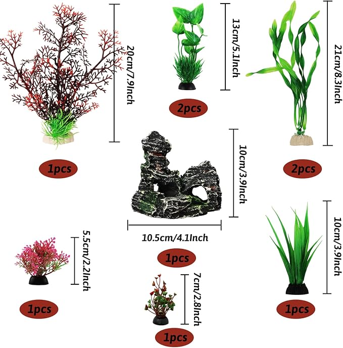 Fish Tank Decorations Plants - Image 5