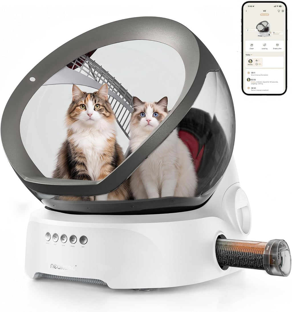 Neakasa M9 Automatic Cat Litter Box with 2-Year Protection Plan