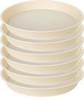 6 Pack of 12 inch Plant Saucer, Heavy Duty Plastic Plant Saucer 12" Round by Bleuhome