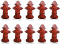10PCS Dog Fire Hydrant Pee Post Paper, Fire Hydrant Trainer Paper, Fire Hydrant for Dogs to Pee On, for Puppy Pee Pad Pet Diaper (Excluding Pee Pad)