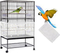 Daoeny Large Bird Cage Cover, Bird Cage Seed Catcher, Adjustable Soft Nylon by Daoeny