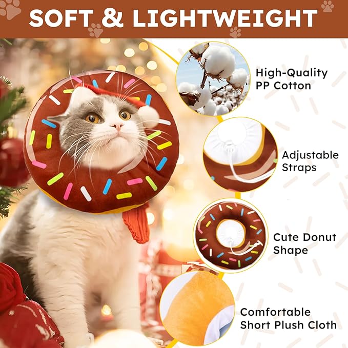 Cat Cone Collar Soft, Cat Recovery Collar - Image 5