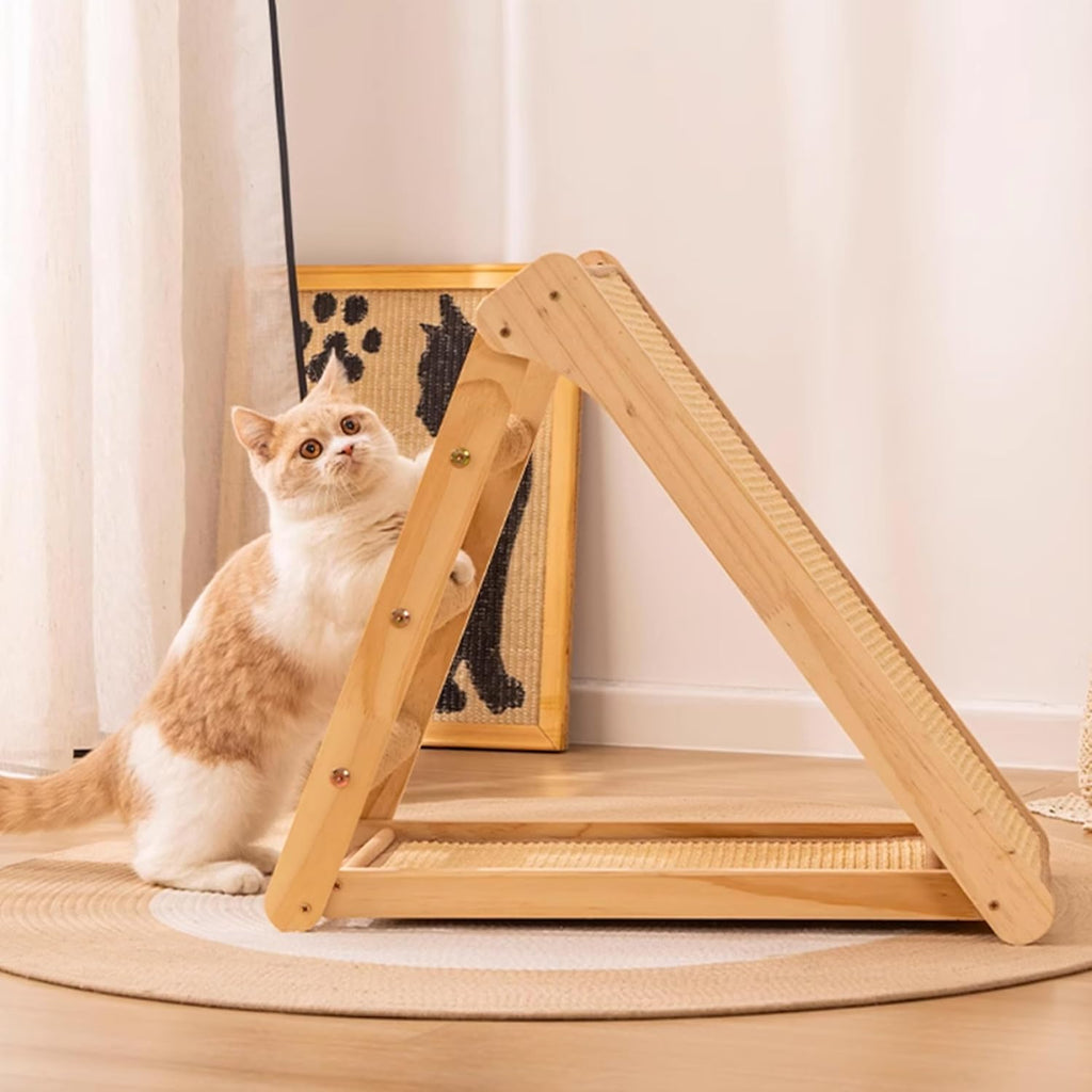 Cat Scratcher, Pre-Assembled Sisal Post for Indoor Cats