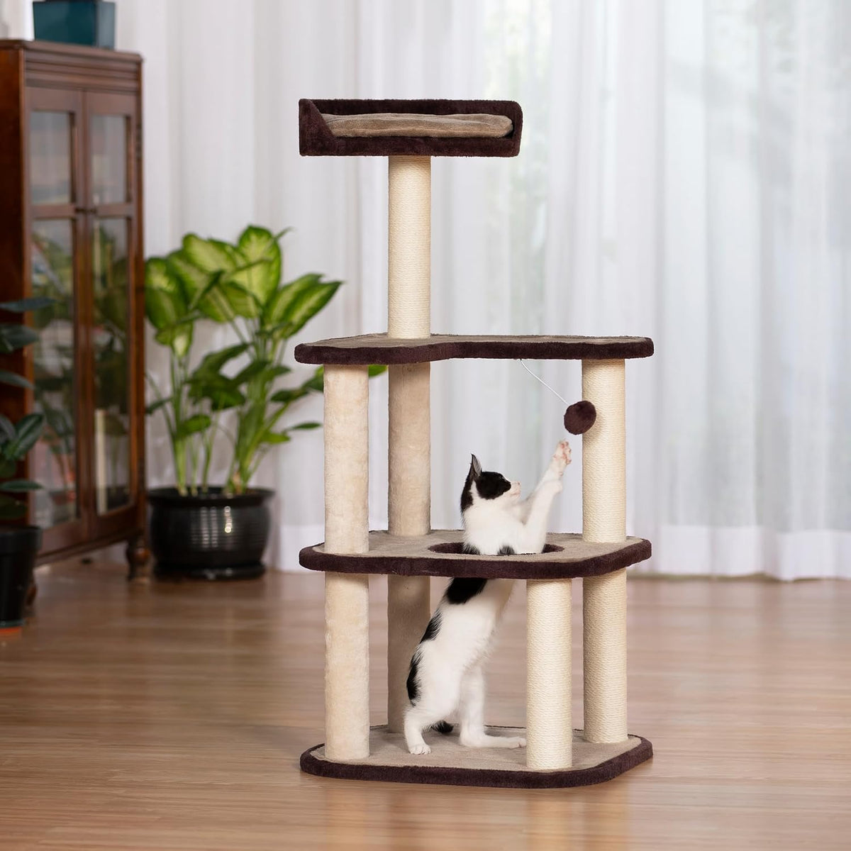 Prevue Pet Products Kitty's Level-Up Cat Tower - Neutral