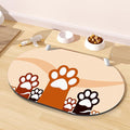 Cat Food Mat 24''x16'', Absorbent Cat Mats by METEOROCK