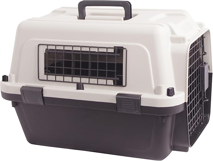Plastic Dog/Cat Crate Portable Travelling Pet Kennel Without Wheel by FOURPAW