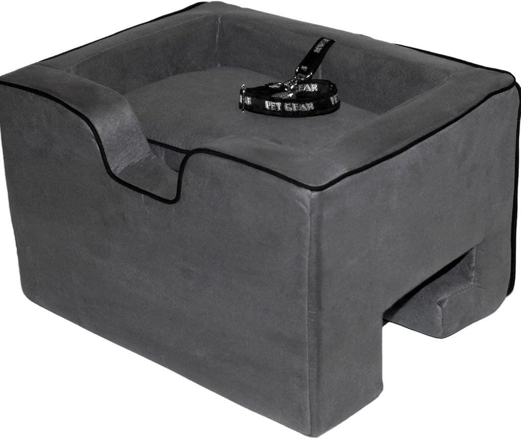 Pet Gear Lookout Booster Car Seat, Grey