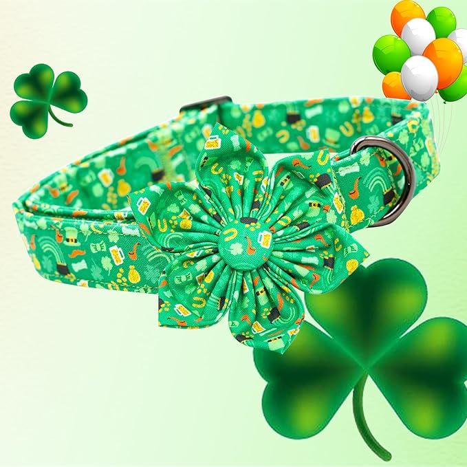 Lionheart glory St. Patrick's Day Dog Collar - Image 3