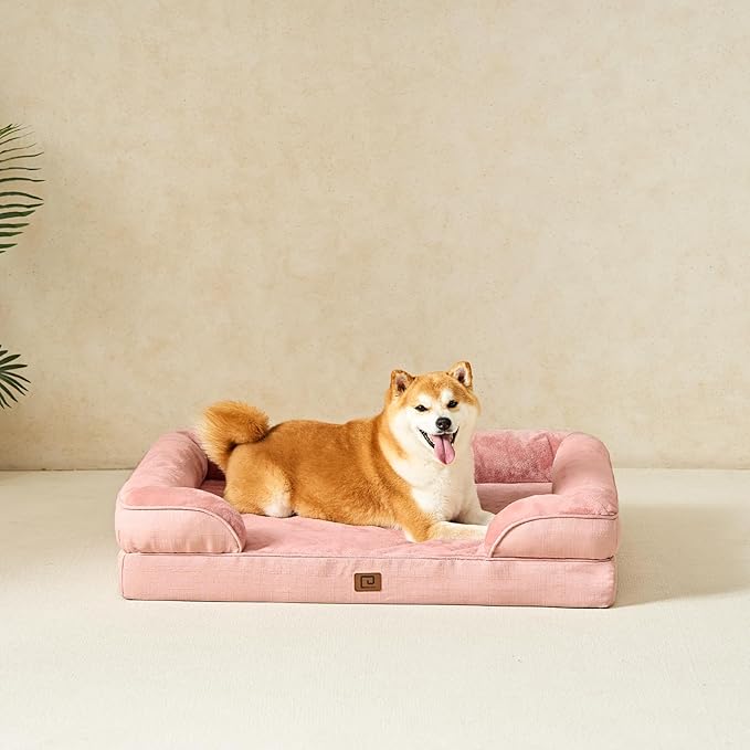 EHEYCIGA Orthopedic Dog Beds for Large Dogs, Waterproof Memory Foam Large Dog - Image 6