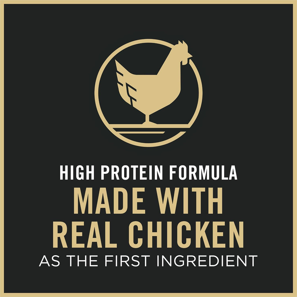 Purina Pro Plan High Protein Cat Food with Probiotics, Chicken, 7 lb Bag