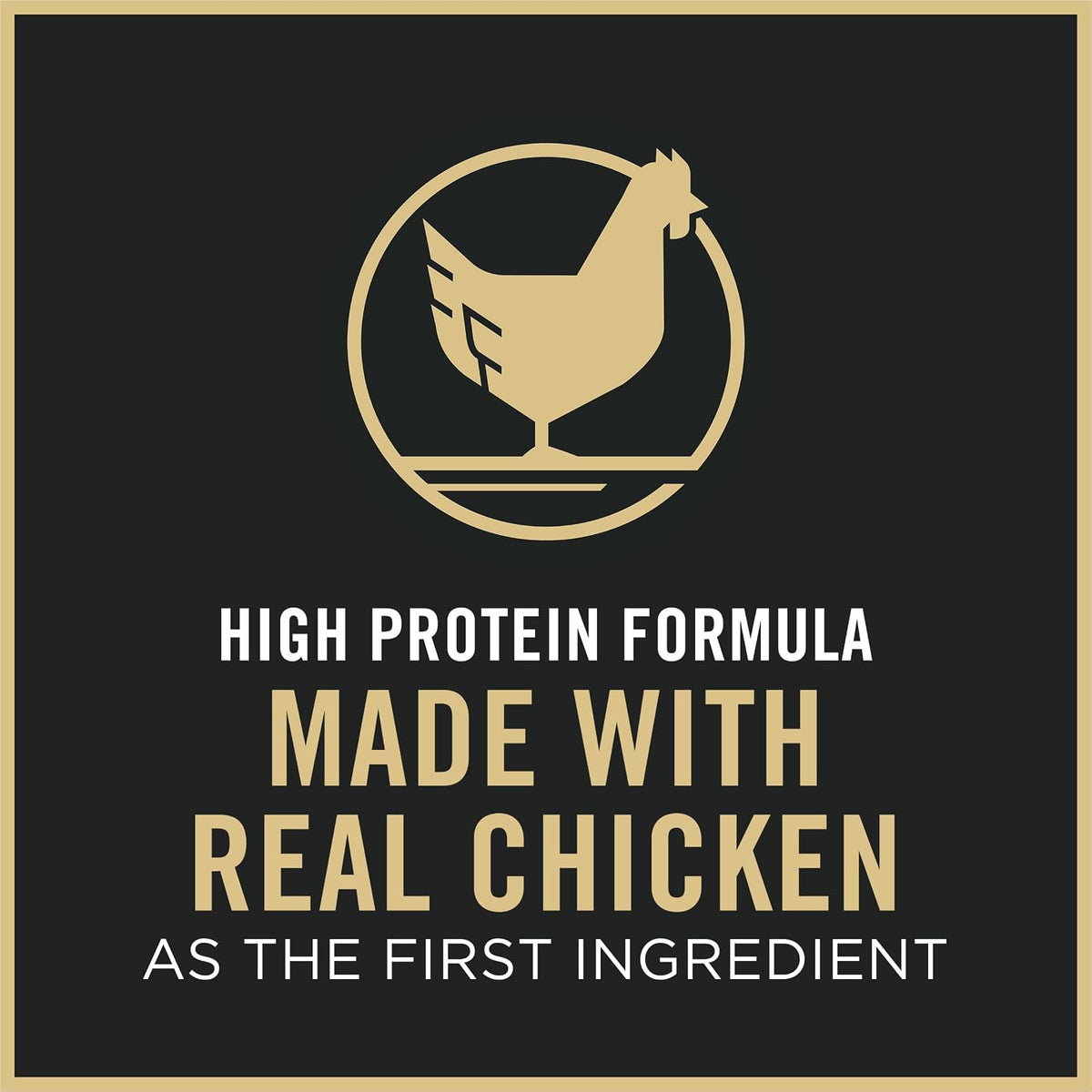 Purina Pro Plan High Protein Cat Food with Probiotics, Chicken, 7 lb Bag
