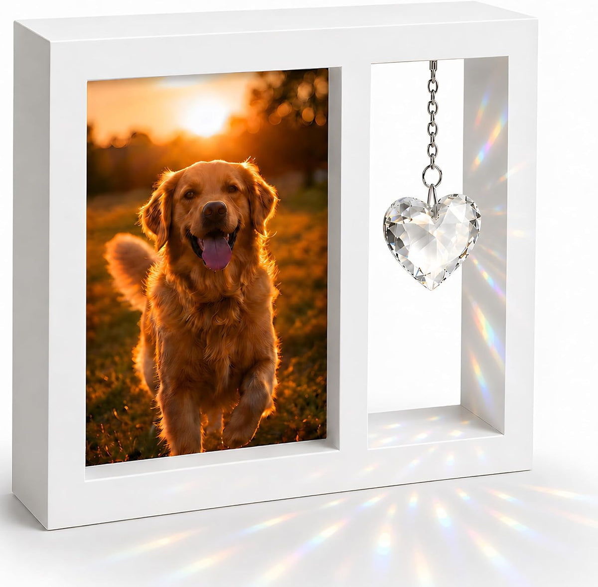 Dog Memorial Gifts for Loss of Dog, 4x6 Pet Picture Frame Keepsake
