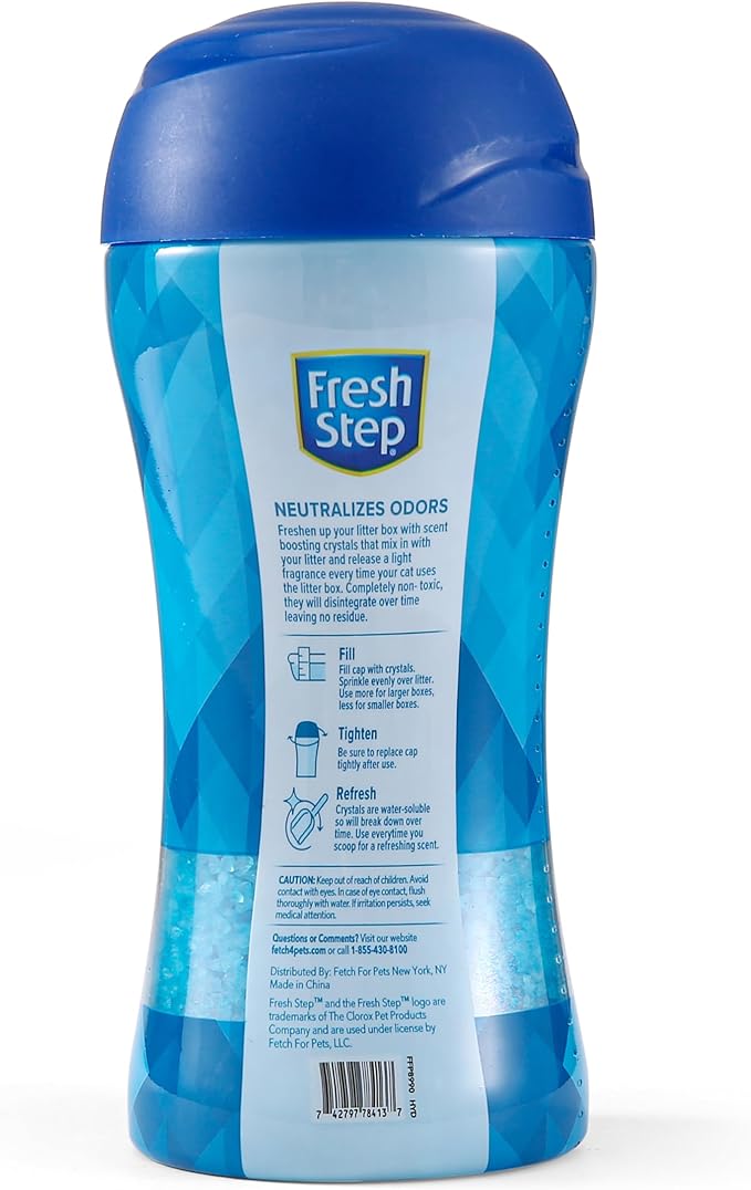 Fresh Step Cat Litter Crystals Deodorizer, Non Toxic Odor Neutralizing Crystals - Image 2