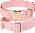 TDTOK Stylish Leather Dog Collar, Comfortable Soft PU Leather Dog Collars by Getthegoodstuff