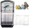 Daoeny Universal Bird Cage Cover, Adjustable Parrot Nylon Airy Soft Mesh Net by Daoeny