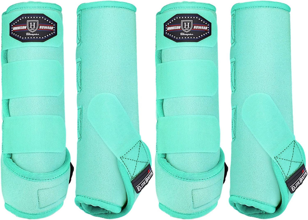 Harrison Howard 4-Pack Horse Sport Boots, Protective Horse Boots