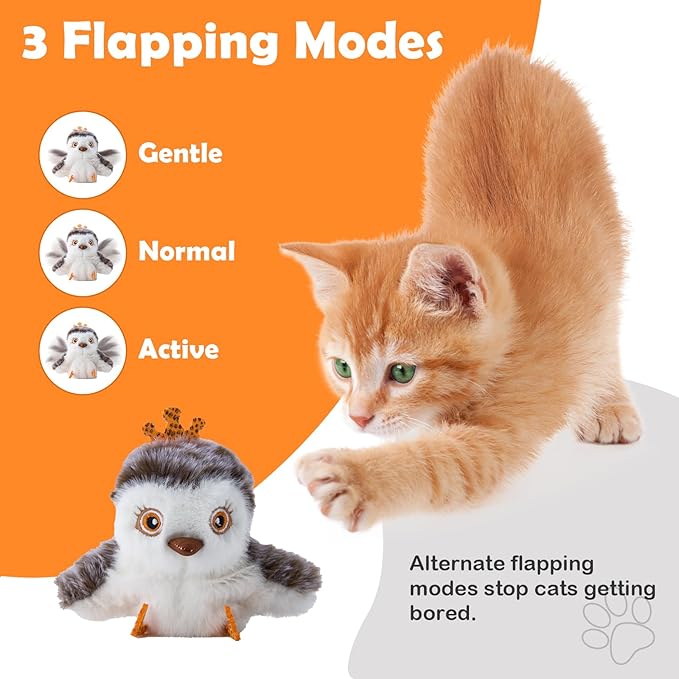 Interactive Flappy Bird Cat Toy – Sandpiper - Image 5