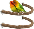 Rypet 2PCS Natural Wood Bird Perches by RYPET
