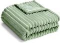 Soft Fleece Baby Blanket Ultra Cozy Green Baby Blankets by Eonkasp