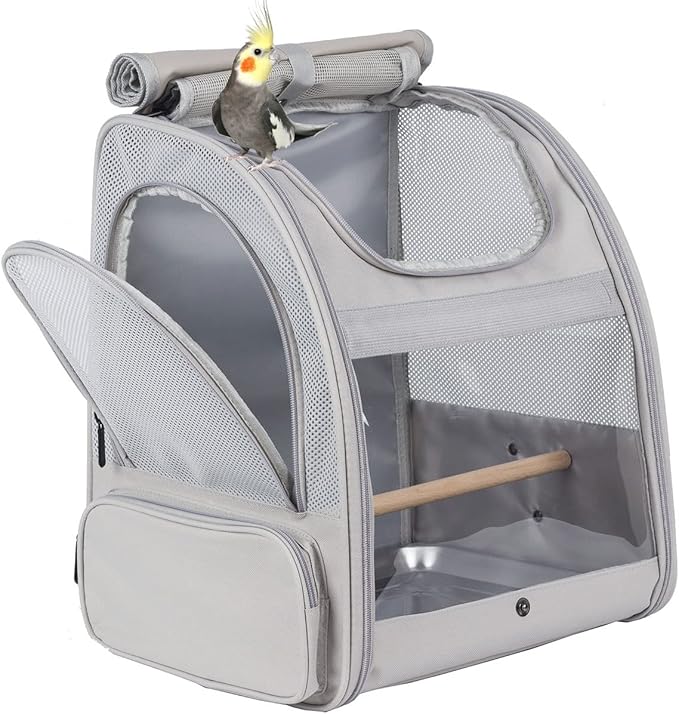 Bird Backpack, Bird Travel Carrier by ORIZZP