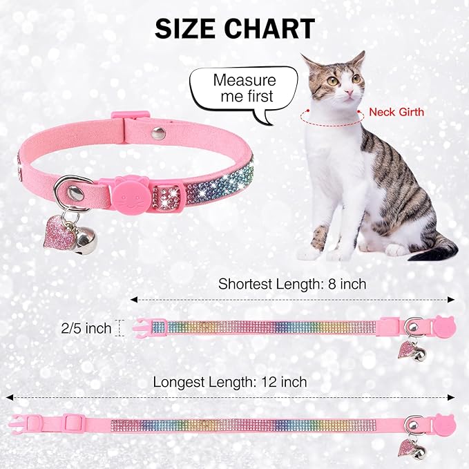 Rhinestone Cat Collar Breakaway - Image 2